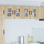 vidaXL Панел за миялна машина Kalmar Сонома дъб 60 x 31 x 40 см (884618)