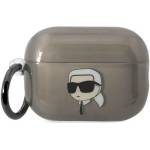 Karl Lagerfeld AirPods Pro 2 калъф черен Ikonik Karl Lagerfeld (KLAP2HNIKTCK)