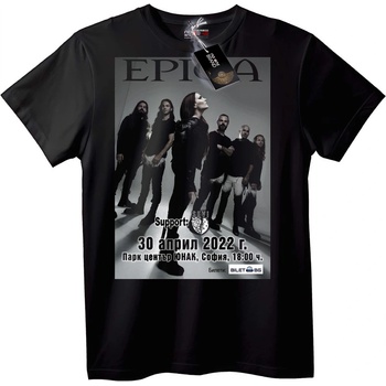 NOONEBRAND Тениска на групата Epica - XL, Black