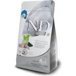 N&D N&D White Dog Adult Mini Sea Bass, Spirulina & Fennel за кучета с бяла козина от мини породи с лаврак, спирулина и фенел