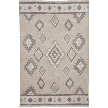 Think Rugs Бежова пътека със смес от памук подходяща за пране 60x170 cm Whisper - Think Rugs (WHIH1066BGE0617)