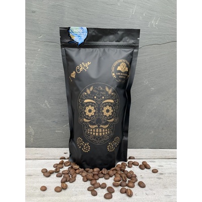 Los Muertos Výběrová káva Mexico Chiapas jemně mletá na Espresso 1 kg