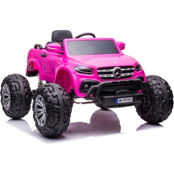 Lean Toys Mercedes DK-MT950 Barbie auto na batérie růžová