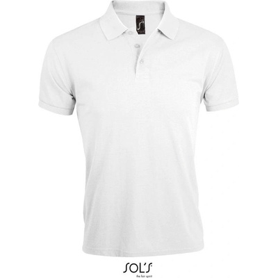 Sol's Prime Men pánske polo tričko biele
