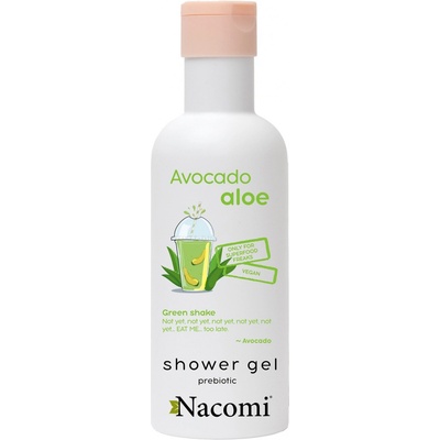 Nacomi Avocado Aloe sprchový gél 300 ml