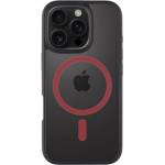 Tactical iPhone 16 Pro TACTICAL MAGFORCE HYPERSTEALTH 2.0 силиконов калъф за телефон, удароустойчив, MagSafe, ЧЕРЕН/ЧЕРВЕН (57983121867)