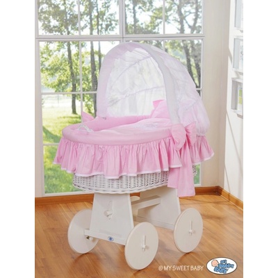 MY SWEET BABY LUDVÍK proutěný košík se stříškou proutí – Zboží Mobilmania