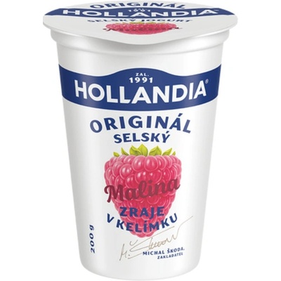 Hollandia Selský jogurt malina 200 g