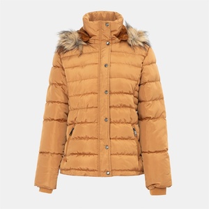 I Saw It First Анорак I Saw It First Women's ISIF Detachable Hood Fur Trim Sherpa Lined Parka - Yellow