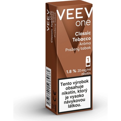 VEEV ONE NÁPLŇ CLASSIC TOBACCO (krabička)
