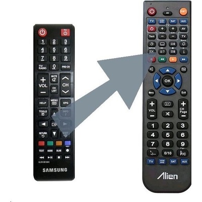Dálkový ovladač Alien Samsung Skylink EVO-S – Hledejceny.cz