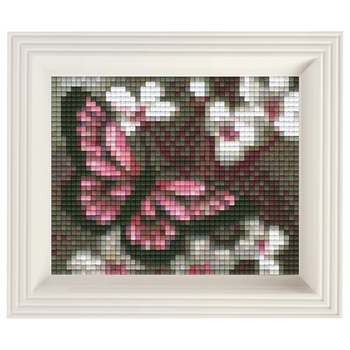 Pixelhobby Мозайка с рамка и пиксели Classic, Pixelhobby - Пеперуда (31003)
