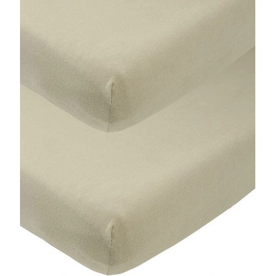 Meyco Žerzejové prostěradlo Taupe 40x80x90