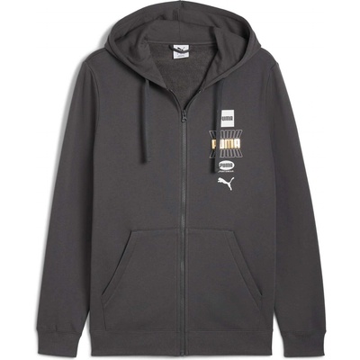 PUMA Суитшърт ESS LOGO LAB Holiday FZ Hoodie FL