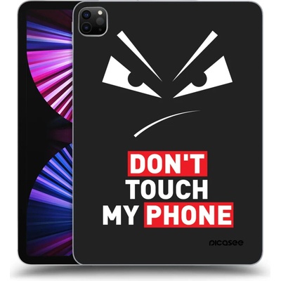 Picasee silikónový čierny obal Apple iPad 11 2021 3.generace Evil Eye Transparent