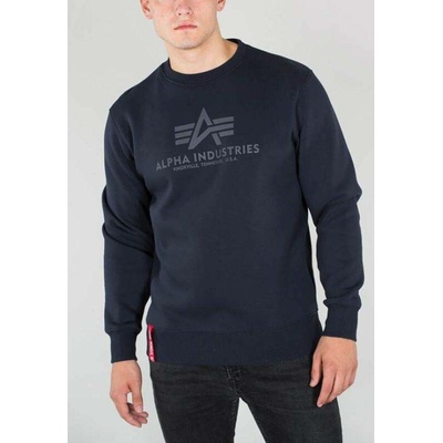Alpha Industries mikina Basic Sweater modrá