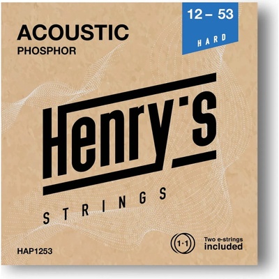 Henry`s ACOUSTIC Phosphor Bronze HARD 12-53