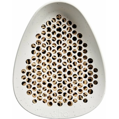 Essential bee hotel fibrous grey 18 cm – Sleviste.cz