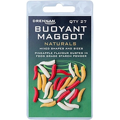 Drennan Buoyant Maggot Umelé červy natural 27 ks