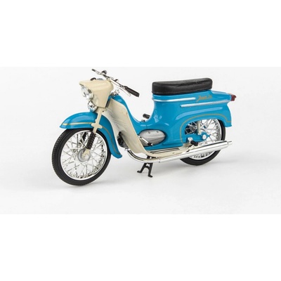 Abrex Jawa 50 Pionýr typ 20 1967 Modrý 1:18 – Zboží Mobilmania