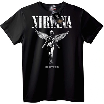 NOONEBRAND Тениска Nirvana In Utero - 2XL, Black