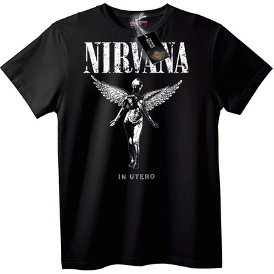 NOONEBRAND Тениска Nirvana In Utero - 2XL, Black
