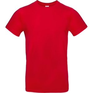 B&C Collection B&c e190 / Мъжка тениска от плътен памук - червена xs (01003t00400)