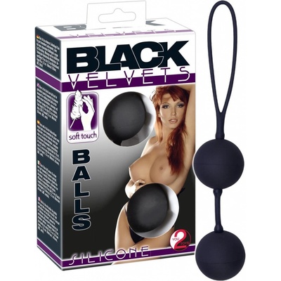 Black Velvets Balls Silicone