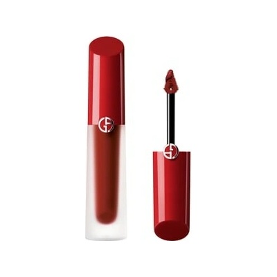 Giorgio Armani Lip Maestro Satin Tekutá rtěnka Tmavě červená 4 ml