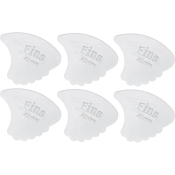 Dunlop 444R 0.42 Gauged Nylon Fins 6 Перце за китара (444R42-6PACK-SET)