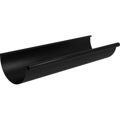 Zambelli Colordur Žlab půlkruhový 333 4 m RAL 9005 černa 244133-4000-9005