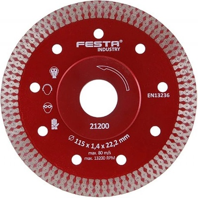 Festa Kotouč diamantový 115 x 1,4 x 22,2 mm 21200