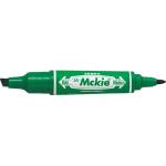 Zebra Алкохолен маркер с два края ZEBRA Hi-Mckie 2, 0-4, 0 mm зелен 50254 (50254)