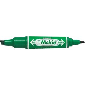 Zebra Алкохолен маркер с два края ZEBRA Hi-Mckie 2, 0-4, 0 mm зелен 50254 (50254)