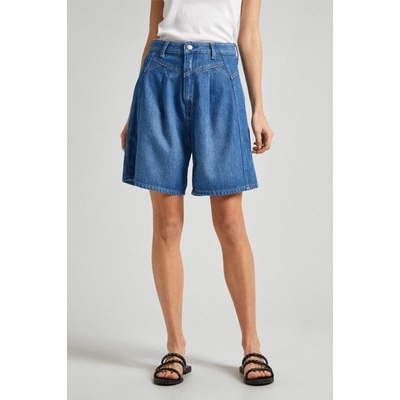 Pepe jeans dámské kraťasy relaxed short uhw dlx denim