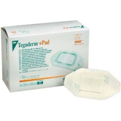 3M Tegaderm + PAD Vodotesný obväz 1 ks 9 x 10 cm 1 ks