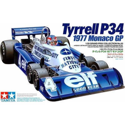 Tamiya Tyrrell P34 1977 Monaco GP 1:20