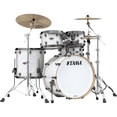Tama Starclassic Walnut/Birch 4pcs - White Pearl/Black Nickel HW Rock