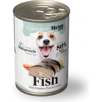 Louie Dog comlete menu monoprotein ryba so zeleninou 400 g