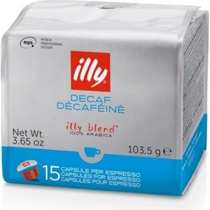 illy еспресо кафе капсули Mitaca DECAFFEINE 15бр MPS