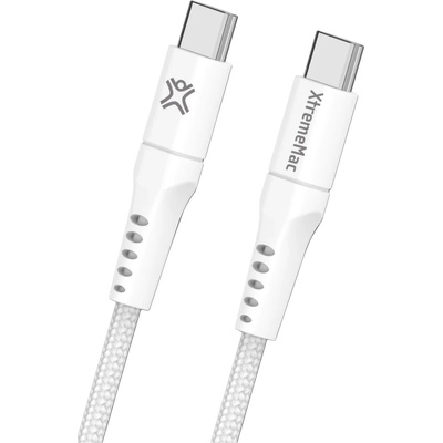 XtremeMac Кабел XtremeMac - Premium, USB-C/USB-C, 2.5 m, бял (XWH-PCC2-03)