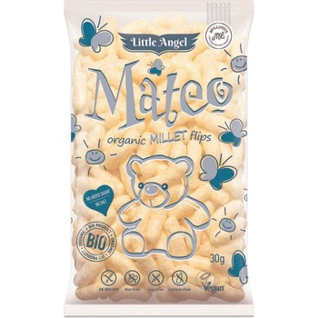 Little Angel Царевични пръчици с просо за деца Mateo Без глутен 30г