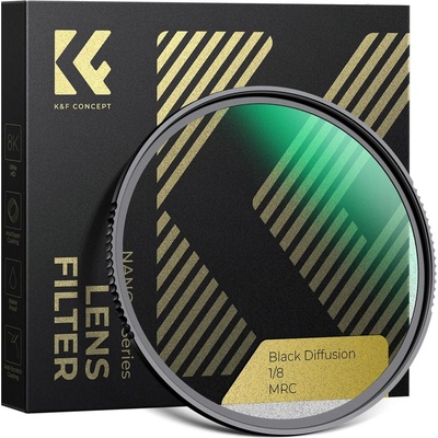 KF Concept Nano-X ultra-čirý 1/8 Black Diffusion filtr (86mm)