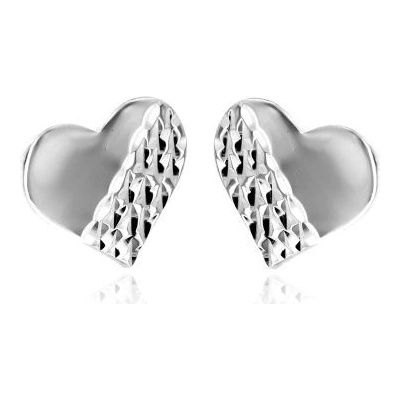 Zlatnictví U Kostela náušnice srdíčka 877