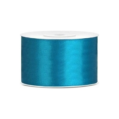 Saténová tyrkysová stuha 38mm/25m - PartyDeco