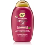 OGX Keratin Oil подсилващ балсам с кератин и арганово масло 385ml