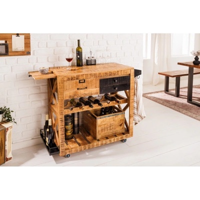 Barový stolík 42305 Mango drevo - Komfort-nábytok
