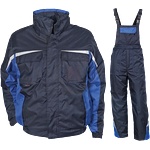 STENSO Полугащеризон с яке кралско синьо 3XL Kastor Winter Cotton Set (07176)