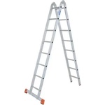 KRAUSE Двойна стълба с панта Krause Tri Matic (06129 918)