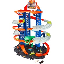 Hot Wheels City Garáž s T-Rexom